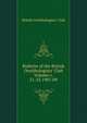 Bulletin of the British Ornithologists' Club Volume v. 21-23 1907-09, British Ornithologists' Club 
