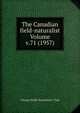 The Canadian field-naturalist Volume v.71 (1957), Ottawa Field-Naturalists' Club 