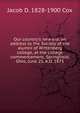 Our country's new era: an address to the Society of the alumni of Wittenberg college, at the college commencement, Springfield, Ohio, June 25, A.D. 1873, Jacob D. 1828-1900 Cox 