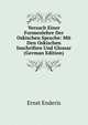 Versuch Einer Formenlehre Der Oskischen Sprache: Mit Den Oskischen Inschriften Und Glossar (German Edition), Ernst Enderis 