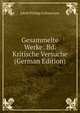 Gesammelte Werke: Bd. Kritische Versuche (German Edition), Jakob Philipp Fallmerayer 