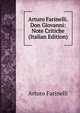 Arturo Farinelli. Don Giovanni: Note Critiche (Italian Edition), Arturo Farinelli 