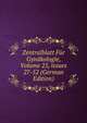 Zentralblatt F?r Gyn?kologie, Volume 25, issues 27-52 (German Edition), 