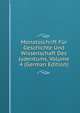Monatsschrift Fur Geschichte Und Wissenschaft Des Judentums, Volume 4 (German Edition), 