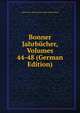 Bonner Jahrbucher, Volumes 44-48 (German Edition), Verein Von Altertumsfreunden Im Rheiland 