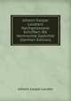 Johann Kaspar Lavaters Nachgelassene Schriften: Bd. Vermischte Gedichte (German Edition), Johann Caspar Lavater 