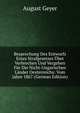 Besprechung Des Entwurfs Eines Strafgesetzes Uber Verbrechen Und Vergehen Fur Die Nicht-Ungarischen Lander Oesterreichs: Vom Jahre 1867 (German Edition), August Geyer 