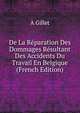 De La Reparation Des Dommages Resultant Des Accidents Du Travail En Belgique (French Edition), A Gillet 