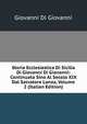 Storia Ecclesiastica Di Sicilia Di Giovanni Di Giovanni: Continuata Sino Al Secolo XIX Dal Salvatore Lanza, Volume 2 (Italian Edition), Giovanni Di Giovanni 