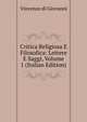 Critica Religiosa E Filosofica: Lettere E Saggi, Volume 1 (Italian Edition), Vincenzo di Giovanni 