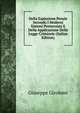 Della Espiazione Penale Secondo I Moderni Sistemi Pentenziarj E Della Applicazione Della Legge Criminale (Italian Edition), Giuseppe Girolami 