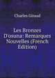 Les Bronzes D'osuna: Remarques Nouvelles (French Edition), Charles Giraud 