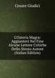 L'Osteria Magra: Aggiuntevi Nel Fine Alcune Lettere Critiche Dello Stesso Autore (Italian Edition), Cesare Giudici 