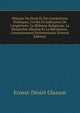Histoire Du Droit Et Des Institutions Politiques, Civiles Et Judiciaires De L'angleterre: La R?forme Religieuse. La Monarchie Absolue Et La R?volution . Gouvernement Parlementaire (French Edition), Ernest-Desire Glasson 