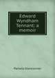 Edward Wyndham Tennant: a memoir, Pamela Glenconner 