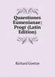 Quaestiones Eumenianae: Progr (Latin Edition), Richard Goetze 