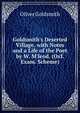 Goldsmith's Deserted Village, with Notes and a Life of the Poet by W. M'leod. (Oxf. Exam. Scheme)., Oliver Goldsmith 