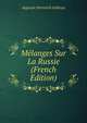 Melanges Sur La Russie (French Edition), Avgustin Petrovich Golitsyn 