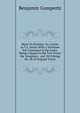 Hints On Porisms: In a Letter to T.S. Davies.With a Scholium Not Contained in the Letter. Being a Sequel to the Two Tracts On 'Imaginary . and 1818.Being No. III of Original Tracts, Benjamin Gompertz 