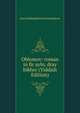 Oblomov: roman in fir ayln, dray bikher (Yiddish Edition), Ivan Aleksandrovich Goncharov 