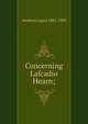 Concerning Lafcadio Hearn;, Stedman Laura 1881-1939 