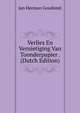 Verlies En Vernietiging Van Toonderpapier . (Dutch Edition), Jan Herman Goudsmit 