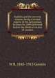 Syphilis and the nervous system; being a revised reprint of the Lettsomian lectures for 1890 delivered before the Medical society of London, W R. 1845-1915 Gowers 
