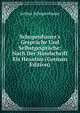 Schopenhauer's Gespr?che Und Selbstgespr?che: Nach Der Handschrift Eis Heauton (German Edition), Артур Шопенгауэр 