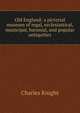 Old England: a pictorial museum of regal, ecclesiastical, municipal, baronial, and popular antiquities, Knight Charles 