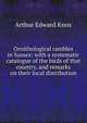 Ornithological rambles in Sussex: with a systematic catalogue of the birds of that country, and remarks on their local distribution, Arthur Edward Knox 