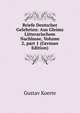 Briefe Deutscher Gelehrten: Aus Gleims Litterarischem Nachlasse, Volume 2, part 1 (German Edition), Gustav Koerte 