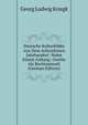 Deutsche Kulturbilder Aus Dem Achtzehnten Jahrhundert: Nebst Einem Anhang: Goethe Als Rechtsanwalt (German Edition), Georg Ludwig Kriegk 