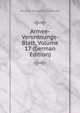 Armee-Verordnungs-Blatt, Volume 17 (German Edition), Prussia Kriegsministerium 