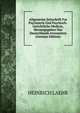 Allgemeine Zeitschrift Fur Psychiatrie Und Psychisch-Gerichtliche Medicin, Heransgegeben Von Deutschlands Irrenarzten (German Edition), HEINRICH LAEHR 
