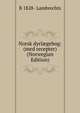 Norsk dyrl?gebog: (med recepter) (Norwegian Edition), B 1828- Lambrechts 