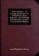 Droit Romain: - Du Louage De Services Et D'industrie: Droit Fran?ais:- Des Devis Et Des March?s, En Droit Civil (French Edition), Jean Baptiste Lebrun 