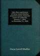 Life, diary and letters of Oscar Lovell Shafter, associate justice, Supreme Court of California, January 1, 1864, to December 31, 1868, Oscar Lovell Shafter 
