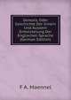Genesis, Oder Geschichte Der Innern Und Aussern Entwickelung Der Englischen Sprache (German Edition), F A. Maennel 