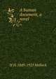 A human document, a novel, W. H. Mallock 