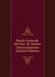 Ruolo Generale Del Sov. M. Ordine Gerosolimitano (Italian Edition), 