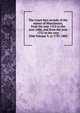 The Court leet records of the manor of Manchester, from the year 1552 to the year 1686, and from the year 1731 to the year 1846 Volume 9, yr.1787-1805, 