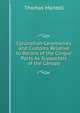 Coronation Ceremonies and Customs Relative to Barons of the Cinque Ports As Supporters of the Canopy, Thomas Mantell 