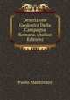 Descrizione Geologica Della Campagna Romana. (Italian Edition), Paolo Mantovani 