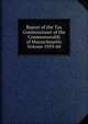 Report of the Tax Commissioner of the Commonwealth of Massachusetts Volume 1959-60, 