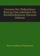 Literatur Der Todtentanze: Beytrag Zum Jubeljahre Der Buchdruckerkunst (German Edition), Hans Ferdinand Massmann 