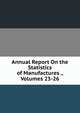 Annual Report On the Statistics of Manufactures ., Volumes 23-26, 