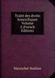 Traite des droits honorifiques Volume 2 (French Edition), Mareschal Mathias 