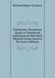 Parthenius Nicaeensis Quale in Fabularum Amatoriarum Breviario Dicendi Genus Secutus Sit (Latin Edition), Richard Mayer-G'schrey 