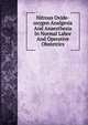 Nitrous Oxide-oxygen Analgesia And Anaesthesia In Normal Labor And Operative Obstetrics, 