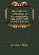 Die Drahtlose Telegraphie Im Internen Recht Und Volkerrecht (German Edition), Friedrich Meili 